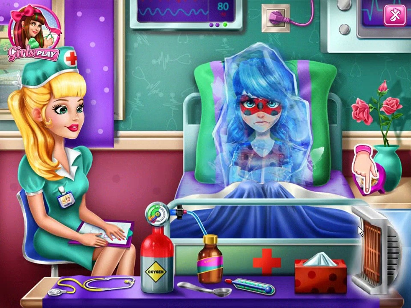 Miraculous Ladybug Flu Doctor - Miraculous Ladybug Dress Up Game For Girls