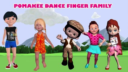 Pomakee Dance Finger Family English Rhymes || Nursery Rhymes For Kids