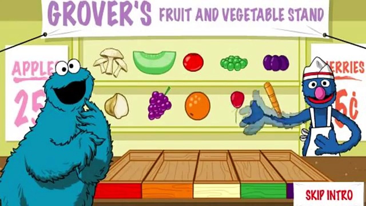 Sesame Street - Color Me Hungry - Sesame Street Games