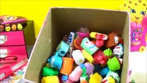 DIY Shopkins Mystery Edition 2 NEON Shopkins Storage! #SPKWhatsInside DIY Paint Craft Toy