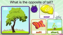 LEARN OPPOSITES PART 1 - 100 Opposite Words For Childrens - Animated Educational Video For