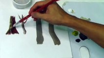 Acrylic Painting Lesson | How to Paint Different Tree Trunks by JM Lisondra