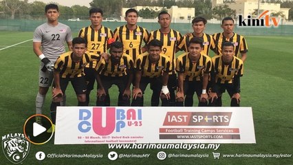 Video: Tiga kad merah, skuad Malaysia B-22 tewas 0-4 kepada Thailand