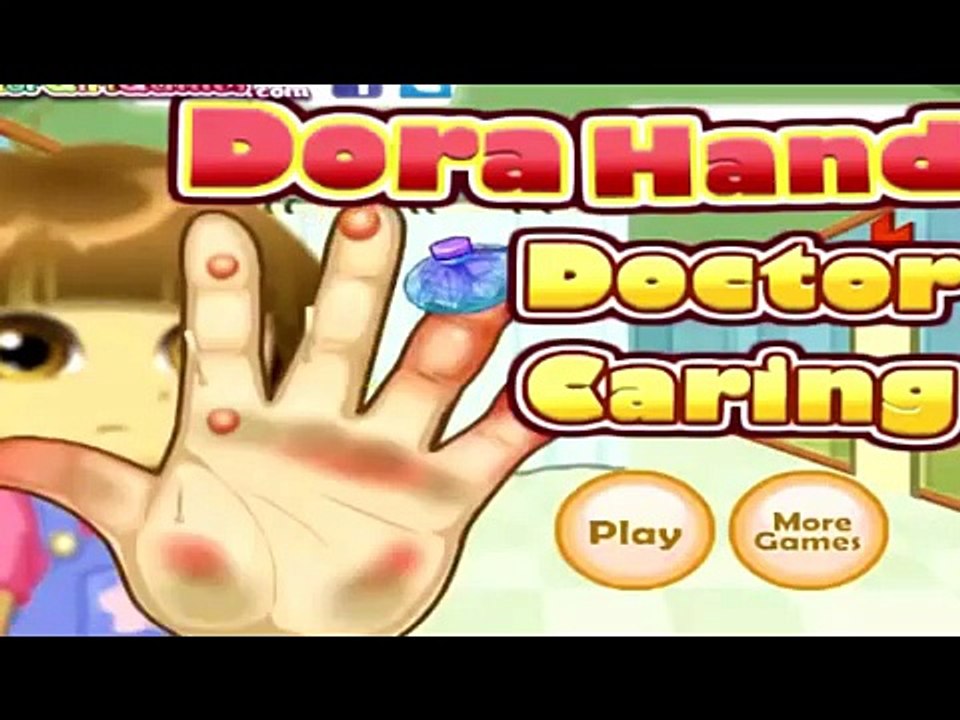 Dora Hand Doctor Caring - Dora The Explorer - Dora Games
