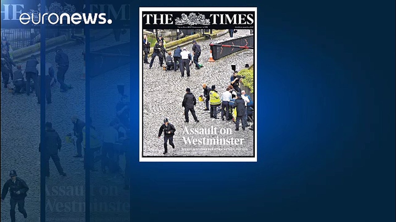 "Terror" dominates UK's front pages