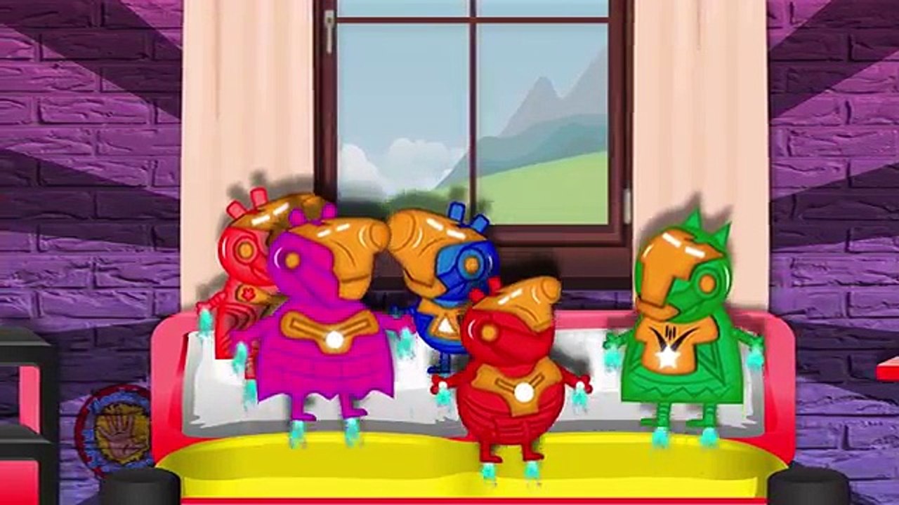 ♥ игрушка и Семья палец герои железо Дети текст песни человек один человек Подробнее питомник Пеппа свинья Рифма ♥ Песня Супер большой