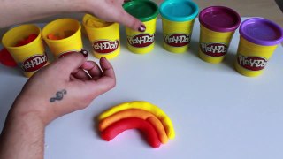 DIY HOW TO MAKE Dohvinci Play Doh Rainbow Clay Fun Toys