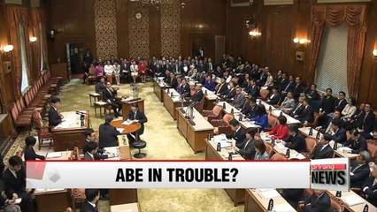 Japanese PM facing political scandal over school donation claim