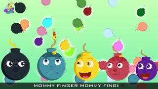 Mega Gummy Bear Bomb Bang Finger Family Nursery Rhyme For Kids | GummyBear