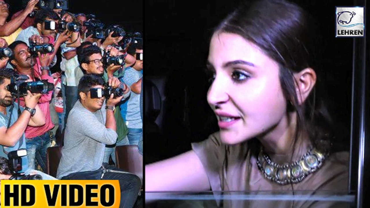 Anushka Sharma Takes Precautions For Photographers | Phillauri