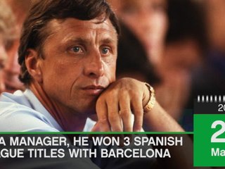 On this Day: Johann Cruyff passes away