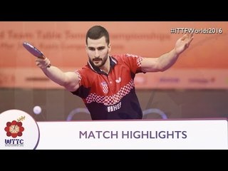 2016 World Championships Highlights: Lee Sangsu vs Andrej Gacina