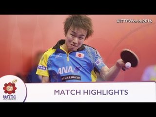 Descargar video: 2016 World Championships Highlights: Koki Niwa vs Yang Zi