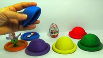 Play Doh Kinder Surprise Eggs Toys Princess Disney Frozen Elsa Hello Kitty Barbie My Littl