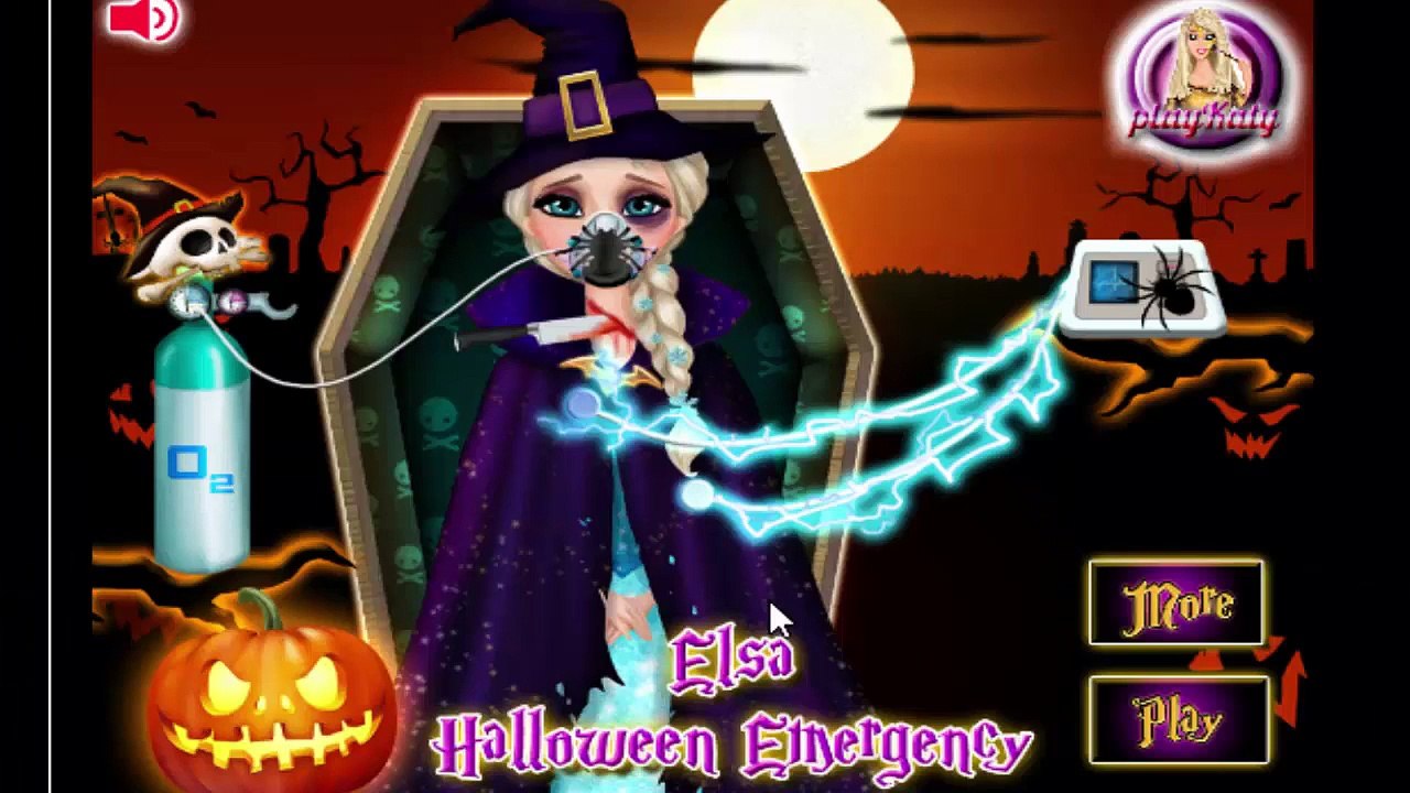 Elsa Halloween Emergency Doctor Game - Disney Princess Game For Girls