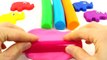 Learn Colors with Play Dough Fun & Creative for Children Elephant Animal Mold