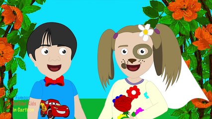 Ryan ToysReview Married Bad Baby Annabelle Wedding and Kisses - Famous Youtube Kids in Car