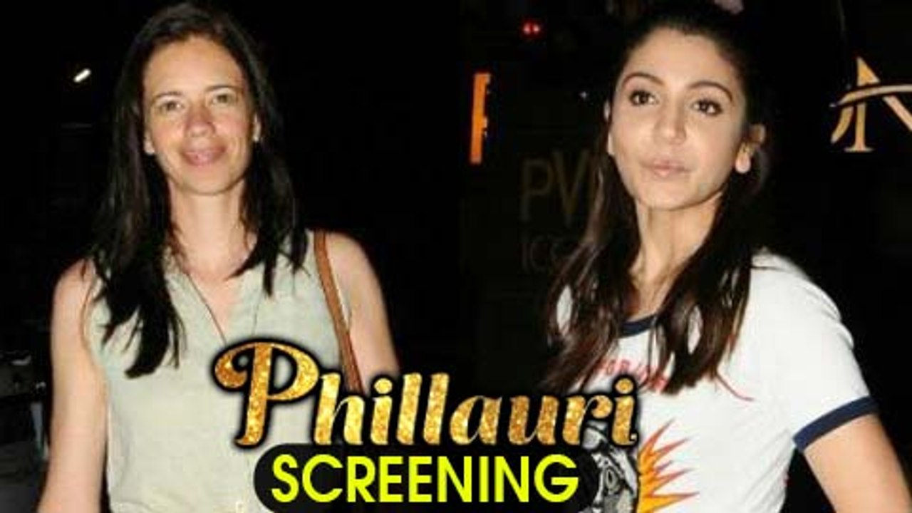 Anushka Sharma and Kalki Koechlin At Phillauri Screening in Mumbai | Phillauri Movie
