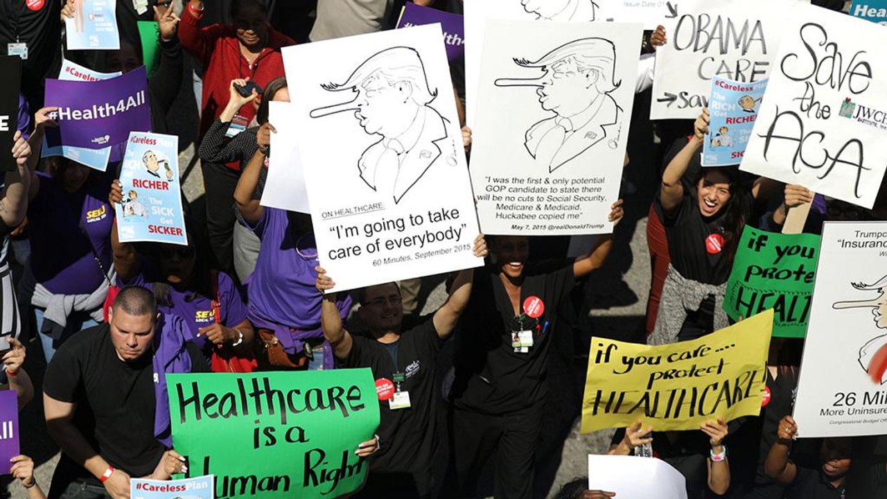 Rückschlag für Trump: Obamacare-Abstimmung im Kongress verschoben