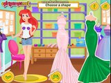 Дизайн дисней платье для Игры Дети Русалка Принцесса ariel