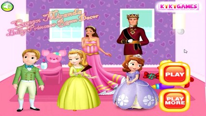 Pregnant Queen Miranda Baby Room - Princess Sofia the First Games - HD