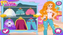 Princesses Festival Fashion - Disney Princess Rapunzel Aurora Ariel Dress Up Game For Girl