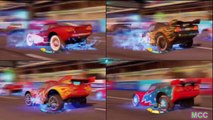 Cars 2 The Game LIGHTNING MCQUEEN, DRAGON, DAREDEVIL, CARBON FIBER and RADIATOR 4 Player R
