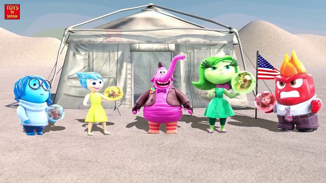 INSIDE OUT FUNKO POP VINYL TOYS Finger Family | Nursery Rhymes for Children | 3D Animation