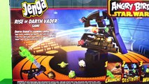 Angry Birds RISE of DARTH VADER GAME- Angry Birds STAR WARS II - Jenga DARTH MAUL PIG!