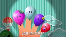 La Familia Dedo Globos de Colores (Finger Family) | Canciones infantiles en Español
