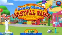 HANDY MANNY - Carnival Games | Disney | COMPLETE (game for kids)