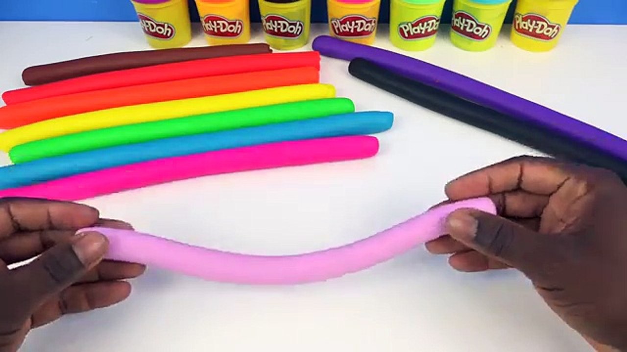 DIY How To Make Play Doh Giant PacMan Popsicles Modelling Clay Learn Colors