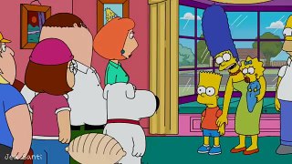 Family Guy - Stewie meets Bart Simpson