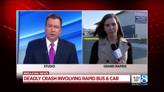 Car driver killed in Alpine Ave. crash involving Rapid bus