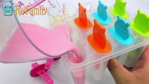 DIY How to Make 'Colors Milk Stick Ice Cream' Jelly monster Play-mYe5r9z7ysU