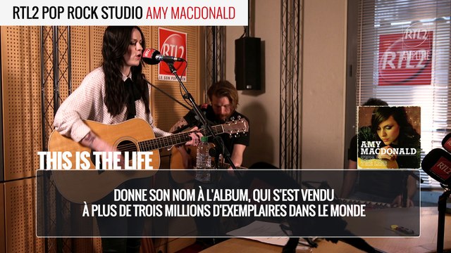 Amy MacDonald - This Is The Life - RTL2 Pop Rock Studio