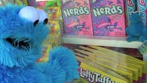 Sesame Street Cookie Monster Count and Crunch Eating Cars and Play-Doh