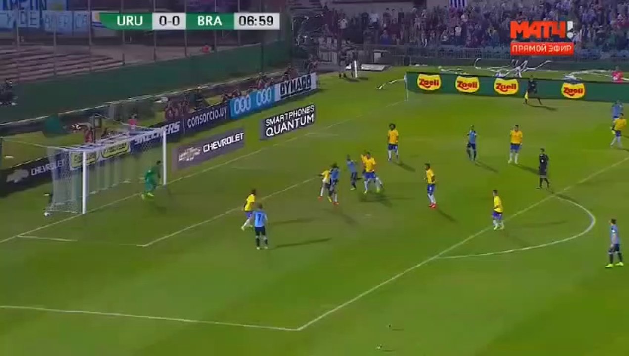Uruguay 1-4 Brazil 23.03.2017 HD