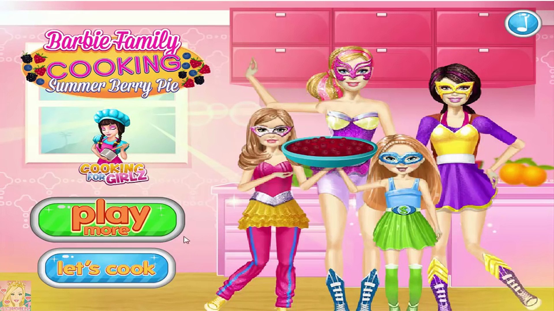 barbie family cartoon