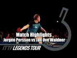 Legends Tour 2016 Highlights: Jorgen Persson vs Jan Ove Waldner (Final)