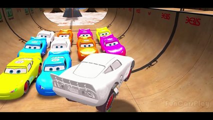 ★ Hulk Smash Cars ★ Spiderman ★ Lightning McQueen Colors Disney Cars Smash Party + Nursery