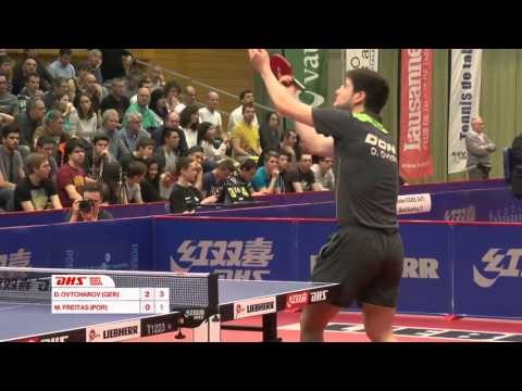 DHS Swiss Open 2016 Highlights: OVTCHAROV Dimitrij vs FREITAS Marcos (1/2)