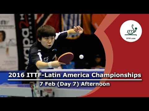 2016 ITTF-Latin American Championships - Day 7 Afternoon