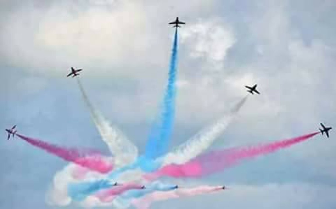 Pakistan Air Force fighter aircraft's flypast performance on Pakistan Day 23 March