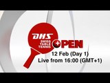 DHS Swiss Table Tennis Open Lausanne - Day 1
