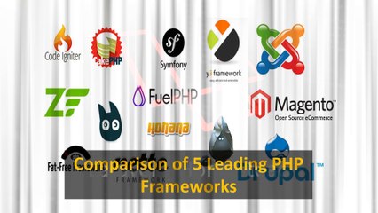 Comparison of 5 Leading PHP Frameworks