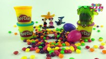 Play Doh ICE CREAM with Surprise Eggs Disney Minnie Mickey Mouse | Play-Doh Ice Cream for