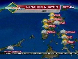 BT: Weather update as of 11:59 a.m. (Dec 11, 2012)