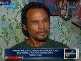 Saksi: Exclusive: Pilipinong unang naka-knockout Manny Pacquiao, may payo sa pambansang kamao