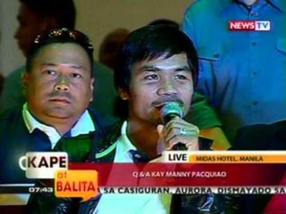 KB: Q & A kay Manny Pacquiao